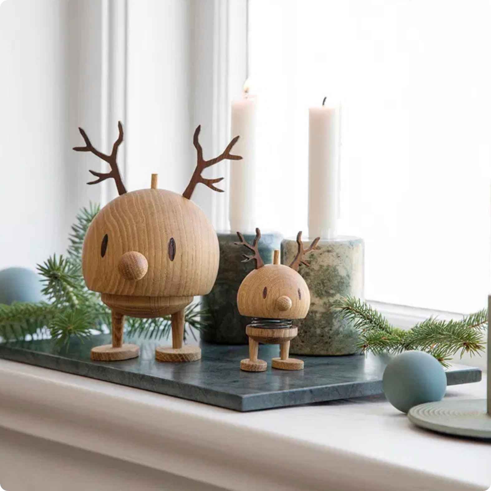 Hoptimist Reindeer i FSC certificeret oak